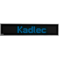 Textový SMD LED panel • modrý