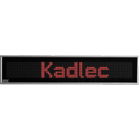Textový SMD LED panel • červený